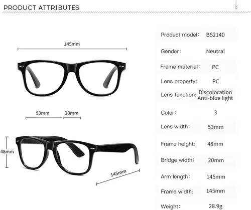 Vista 5 de ZAMGIC Gafas de sol rectangulares retro clásicas para hombres y mujeres M