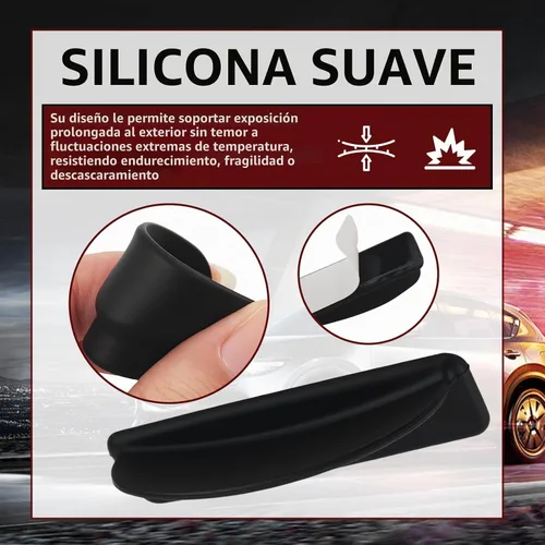 Vista 5 de Protector de lluvia para cámara de respaldo 2026, cámara inversa de silicona para protección contra la lluvia del automóvil con diseño extendido