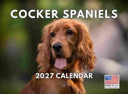 Vista 109 de Calendario mensual de pared Airedale Terrier Dog 2027