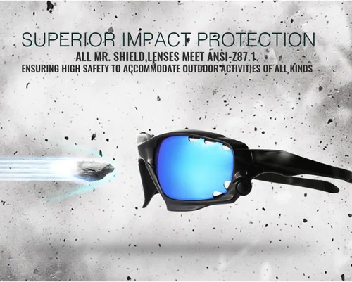 Vista 5 de Walleva Lentes de repuesto para gafas de sol Spy Optic Logan Varias opciones disponibles