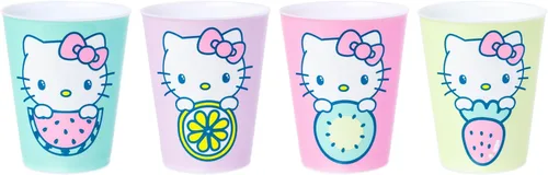 Vista 15 de Silver Buffalo Winnie the Pooh - Juego de 4 mini tazas de plástico con Tigger, Eeyore y Piglet, 1.5 onzas