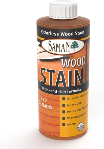 Vista 8 de SamaN Tinte interior para madera a base de agua, tinte natural para muebles, molduras, paneles de madera, gabinetes (colonial TEW-205-32, 32 oz)