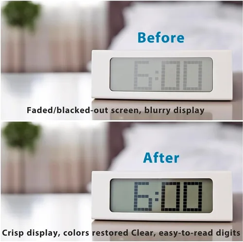 Vista 6 de Láminas de película polarizada adhesiva, filtro polarizador lineal de 11.8 x 7.8 pulgadas para reparación de pantalla y física educativa, paquete