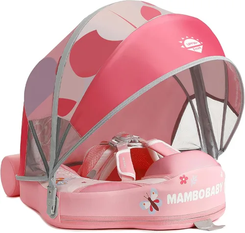 Vista 11 de Mambobaby Flotador para añadir cola sin volteo, flotador de natación para bebé, flotador de espuma de perlas, flotadores de agua sólida, entrenador