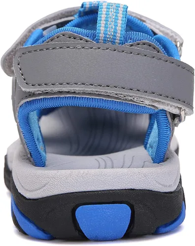 Vista 4 de Dadawen - Sandalias deportivas de verano para la playa, para niños y niñas (niños pequeñosniños grandes)