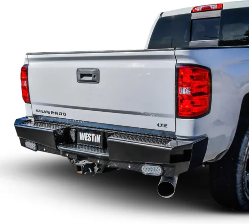 Vista 10 de Westin 58-341155 HDX Bandit parachoques trasero para Silverado Sierra 2500 3500 2015-2019