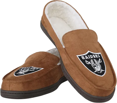 Vista 22 de FOCO Mens NFL Team Logo Moccasin Slippers