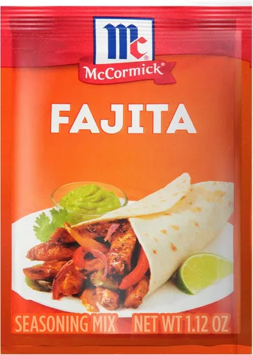 Vista 27 de McCormick Mezcla de condimentos, para fajitas estilo restaurante en casa. Se puede utilizar con: pollo, filete, camarones, verduras, 1.12 oz