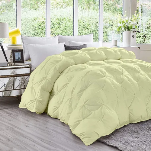 Vista 16 de Premium Collection - Edredón alternativo de diamante de 1600 hilos, tamaño individual XL, 68 x 92 pulgadas, 1 pieza para todas las estaciones