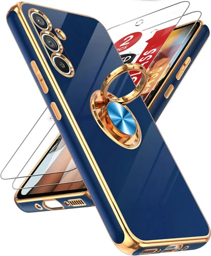 Vista 29 de LeYi Funda para iPhone XR: con Protector de Pantalla de Vidrio Templado [Paquete de 2] Soporte de Anillo Giratorio de 360°, Soporte Magnético