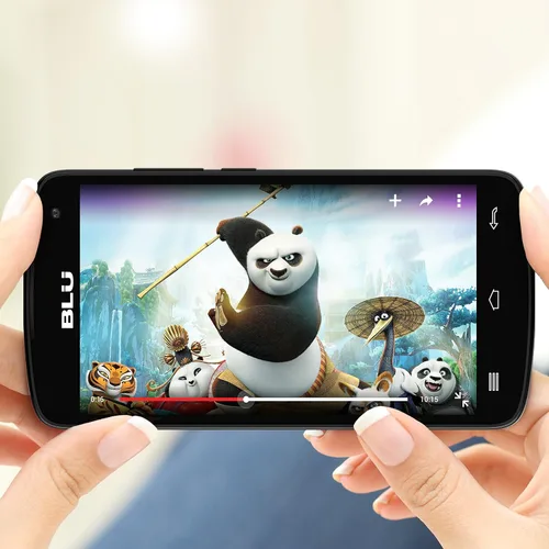 Vista 2 de Smartphone desbloqueado BLU Studio X8 HD - 5.0 pulgadas GSM, Negro