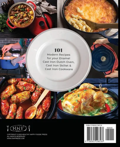 Vista 2 de The New Dutch Oven Cookbook Foolproof At-Home Recipes Your Family Will Love (Compatible with LeCreuset, Lodge, Cuisinart, Crock Pot & All Brands)