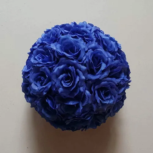Vista 6 de HomeABC Bola de flores de seda de 3.5 pulgadas, color negro, paquete de 5