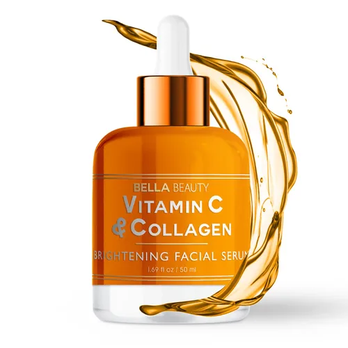 Vista 8 de Bella Beauty Sérum facial nutritivo de colágeno y péptidos, estimula el colágeno, reduce las líneas finas y arrugas, hidrata profundamente, probado