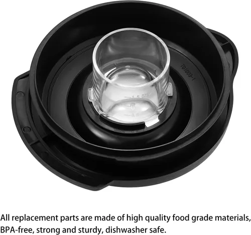 Vista 2 de Repuesto 124461-000-000 178891-000-000 Tapa de licuadoras para licuadoras de vidrio Os-ter Pro 1200 6 tazas