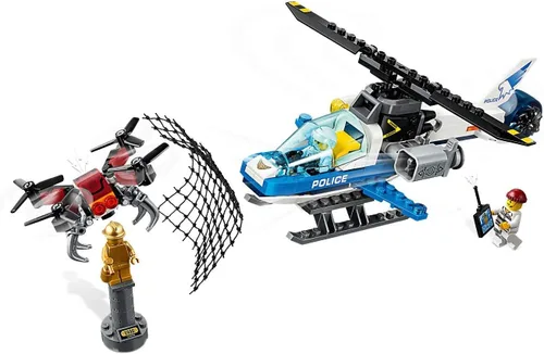 Vista 6 de LEGO City Sky Police Drone Chase 60207 Kit de construcción (192 piezas)