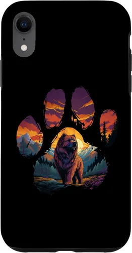 Vista 8 de iPhone 15 Chow Chow Paw Mountain Design Dog Mom Dad Case