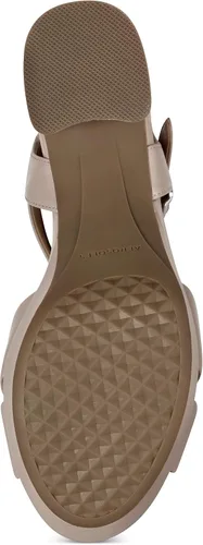 Vista 5 de Aerosoles Sandalia de tacón elegante para mujer, Desnudo