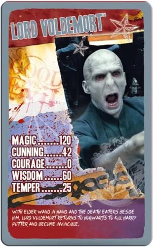 Vista 3 de Top Trumps Harry Potter y las Reliquias de la Muerte Parte 2 Juego de cartas