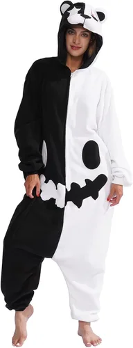 Vista 3 de Adult Animal One-piece Pajamas Cosplay Animal Homewear Sleepwear Jumpsuit Costume for Women and Men