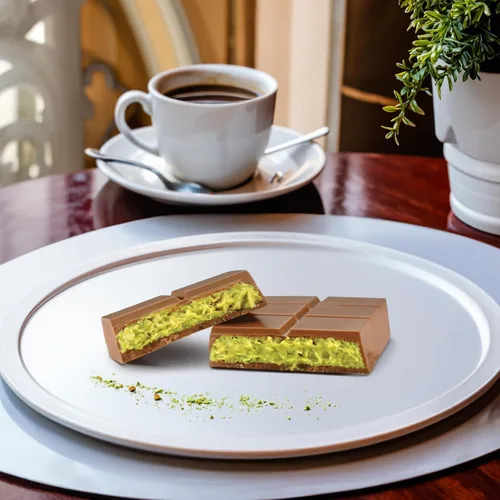 Vista 3 de Dubai Chocolate - Chocolate con Leche Con Pistacho (Cikolata Meshur Dubai Lezzeti)