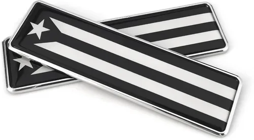 Vista 8 de PTDecals Un par de calcomanías de emblema de arco iris 3D de metal Pride Decals Universal Auto Hogar Oficina Insignia Adhesivo Decal 104.5 * 30mm