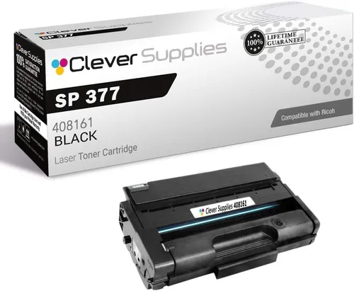 Vista 10 de CS - Cartucho de tóner para Ricoh Aficio BP20 402455, color negro
