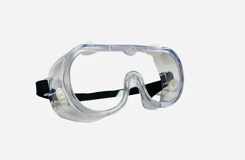 Vista 6 de KeeboMed Gafas de seguridad contra salpicaduras químicas/impactos, suaves, ajustables, 1 paquete