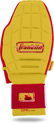 Vista 12 de Franklin Sports MLB Guante deslizante de béisbol y sóftbol - CFX PRT Guantes de baserunning deslizantes protectores para adultos y jóvenes - Guante