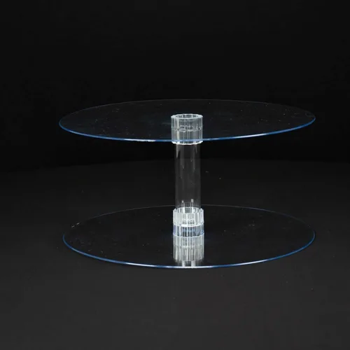 Vista 8 de Efavormart - Soporte para decoración de postres de 2 niveles de 18 pulgadas para cumpleaños, Navidad, fiesta, boda