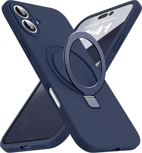 Vista 82 de Funda diseñada para iPhone 11 con soporte magnético invisible Compatible con Mag-Safe, a prueba de caídas de grado militar, a prueba de golpes