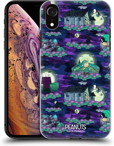 Vista 23 de Head Case Designs Funda rígida con licencia oficial de Peanuts Snoopy Patterns Spooktacular compatible con Apple iPhone 7/8/SE 2020 y 2022