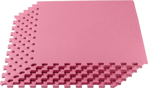 Vista 16 de We Sell Mats - Baldosas multiusos de espuma EVA con un grosor de 0.5 pulgadas, alfombrillas entrelazadas para gimnasios de interior y para el hogar