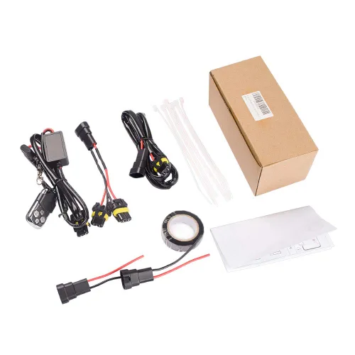 Vista 3 de Arnés de cableado de control remoto de barra de luz LED, kit de arnés de cableado de control remoto inalámbrico Jihe para barra de luz LED, luz