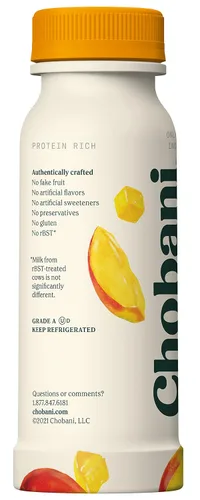 Vista 3 de Chobani® Bebida de yogur griego bajo en grasa de mango 7 fl oz