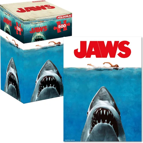 Vista 9 de AQUARIUS Jaws 50th Anniversary Posters - Rompecabezas de 500 piezas, arte
