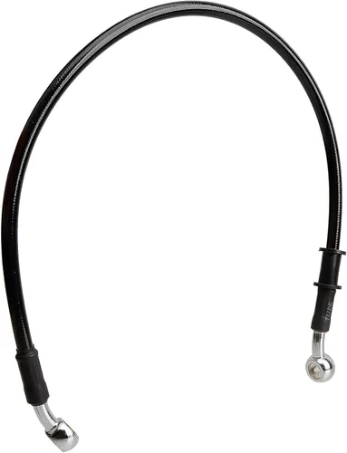 Vista 8 de Línea de freno de motocicleta, tubo de aceite de embrague hidráulico universal de 15.75 pulgadas, accesorios trenzados de acero inoxidable