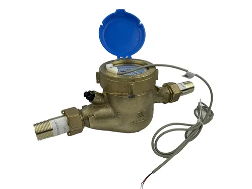 Vista 31 de DAE Medidor de agua caliente sin plomo MJ-75R NTEP, acoplamientos NPT de 3/4", salida de pulso, galón