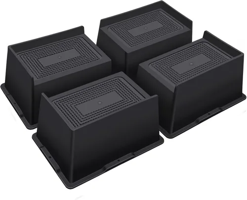 Vista 10 de ANNKUT Elevadores de cama de 2 pulgadas, resistentes, elevadores de sofá de gran tamaño, elevadores de muebles extra anchos para sofá, mesa