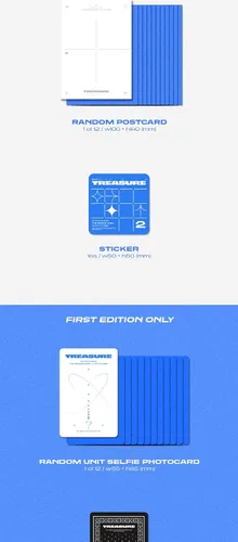 Vista 3 de TESORO El segundo paso: Capítulo Uno 1er Mini álbum PhotoBook Versión Contenido+Póster+Seguimiento Kpop Sealed (A)