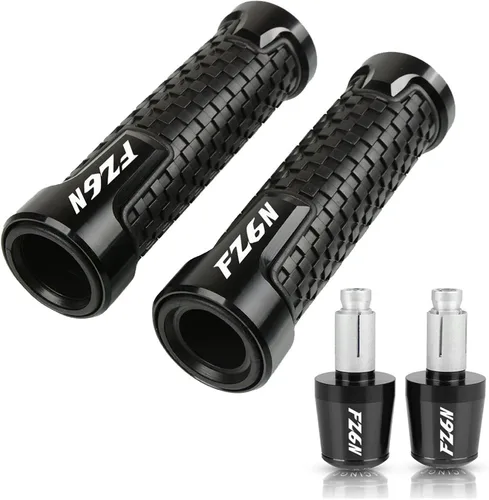 Vista 12 de Empuñaduras de manillar de motocicleta para Yamaha FZ1 FAZER FZ6 FAZER FAZER600 FZ6S FZ6N FZ 6N 7/8 pulgadas 0.866 in Agarres de mano para manillar