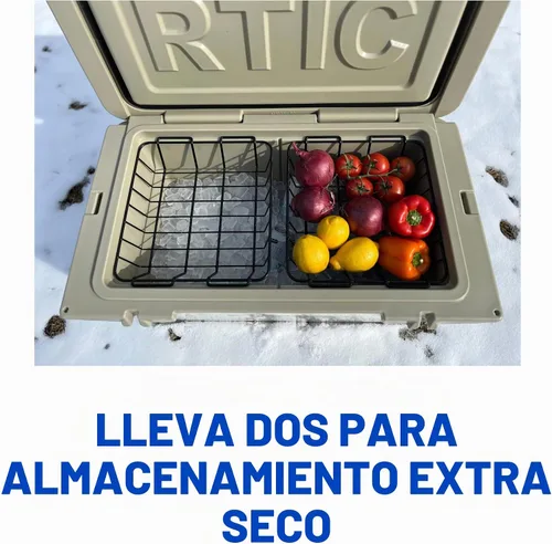 Vista 3 de Cesta hielera para RTIC de 65 cuartos de galón - Compatible con divisores y otros accesorios de refrigeración RTIC