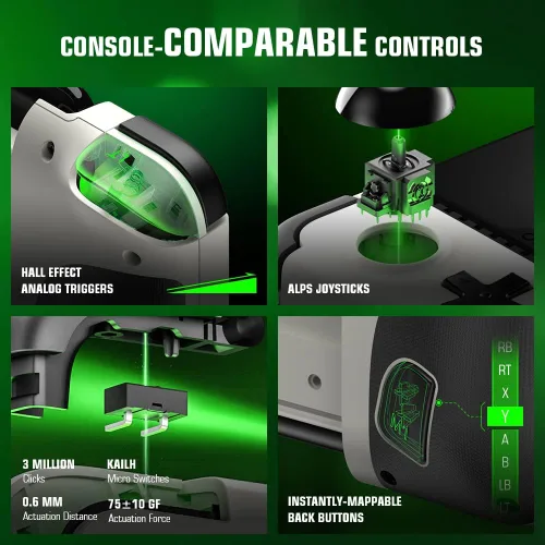 Vista 6 de GameSir X2 Pro-Xbox Mobile Game Controller para Android Tipo-C 3937-7047in controlador de teléfono para xCloud Stadia Luna - 1 mes Xbox Game Pass