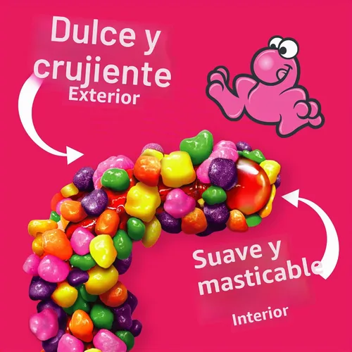 Vista 5 de Nerds Rope Candy, arco iris, 0.92 onzas (paquete de 24)