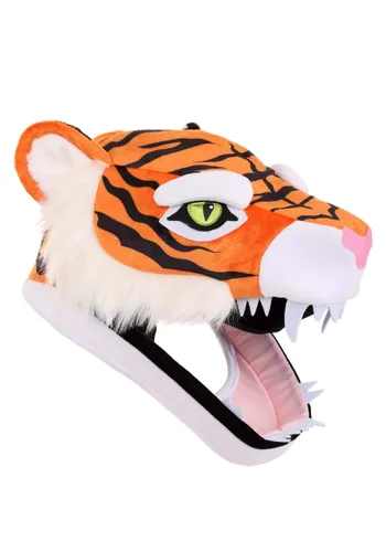 Vista 4 de Gorro Peluche Jawesome de Tigre Multicolor