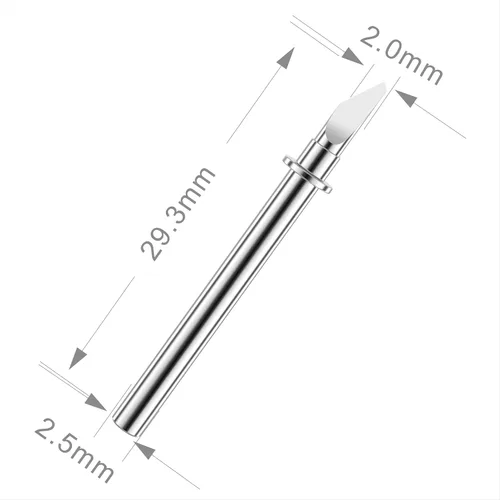 Vista 2 de Paquete de 2 cuchillas automáticas CADXBLD1 para Brother ScanNCut DX, utilizando material de acero de tungsteno de resistencia duradera