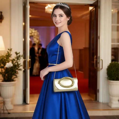 Vista 6 de MYHOZEE Bolso de mano para mujer, de cuero vegano, formal, elegante, para boda, bolso de mano de moda, con asa dorada