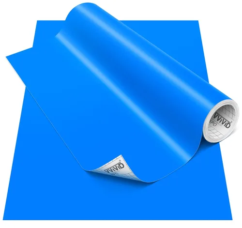 Vista 44 de VViViD DECO65 - Vinilo adhesivo permanente brillante azul oscuro, 11.8 pulgadas x 84 pulgadas (7 pies)