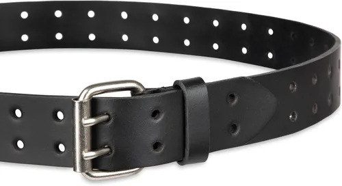 Vista 3 de Dickies Men's Double Prong Leather Work Belt Fully Adjustable, Regular & Big and Tall Sizes