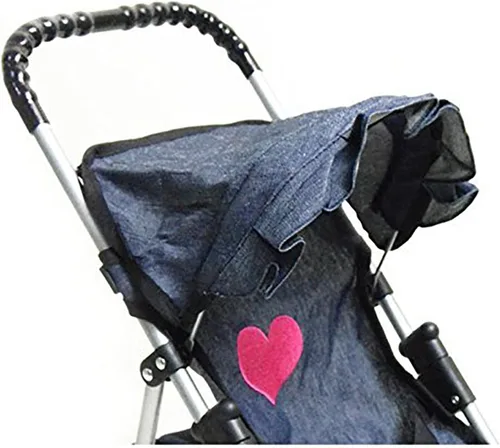 Vista 4 de Mi primer carriola para muñecas Denim para bebé muñeca